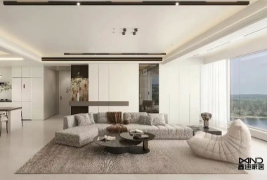 XIND丨110㎡現(xiàn)代輕奢風，素雅精致的藝術內核!